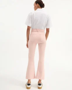 Discount - Carson Kick-Flare Jean - Stoned Pink Shell Flare