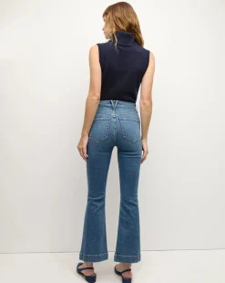 New - Carson Kick-Flare Jean - Bandit Dust Flare | High-Rise