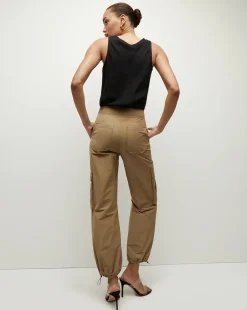 Hot - Dari Cargo Pant - Sepia Pants