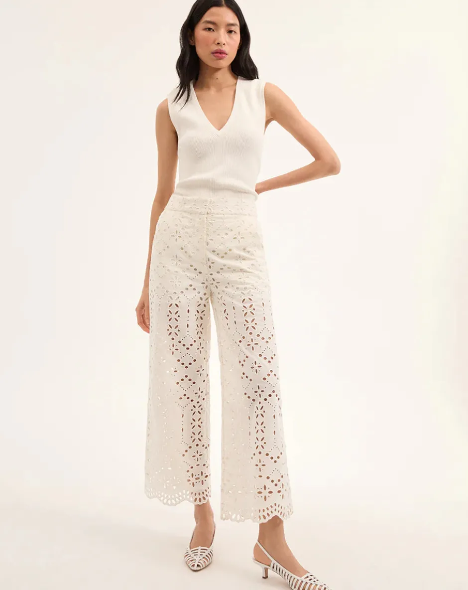 Fashion - Kemper Pant - Off White Pants