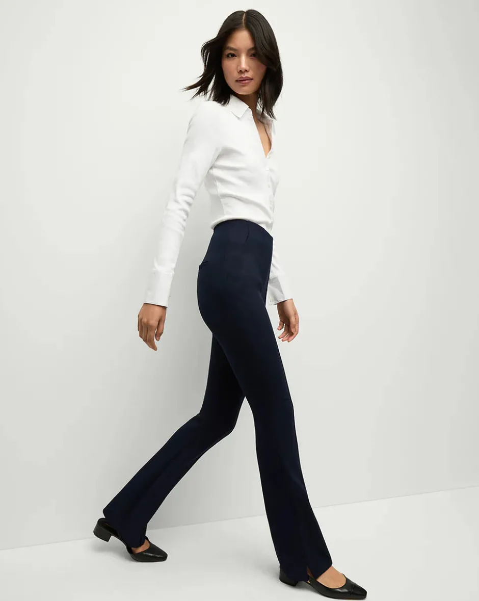 Fashion - Orion Flare Pant - Navy Flare | Pants