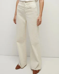New - Taylor Wide-Leg Jean - Ecru Denim | All Denim