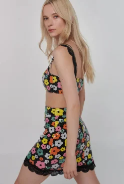 Clearance - Kara Skirt - Black Mini Skirts