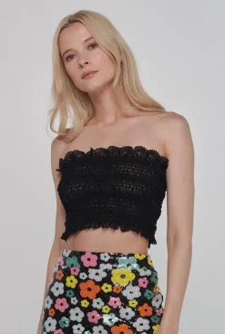Sale - Kara Top - Black Crop Tops