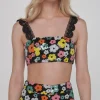 New - Karmika Top - Black Crop Tops
