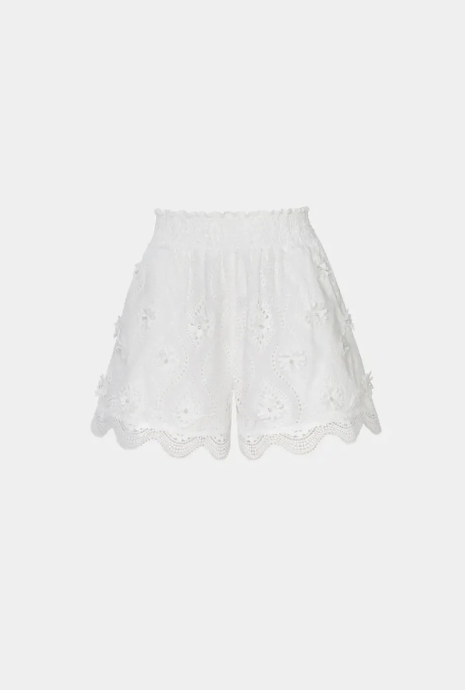 Discount - Mirina Shorts - White Shorts