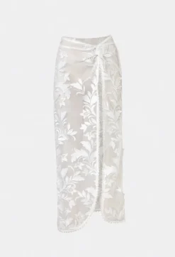Outlet - Sirena Skirt - White Coverups | Long Skirts