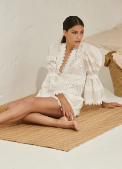 Discount - Solara Dress - Ivory Mini Dresses | Dresses